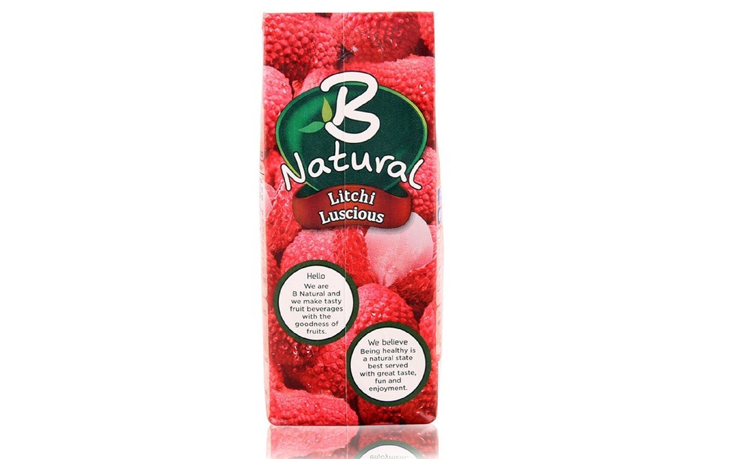 B Natural Litchi Luscious    Tetra Pack  200 millilitre